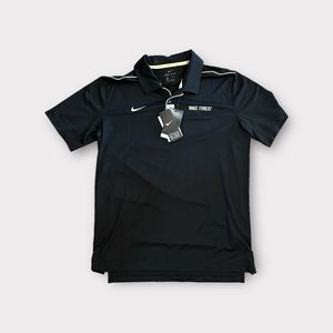 NWT Men’s L Nike Wake Forest Demon Deacons polo